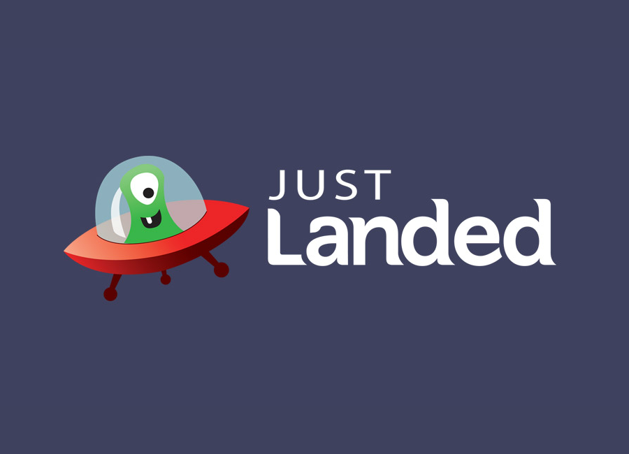 Just Landed Logo